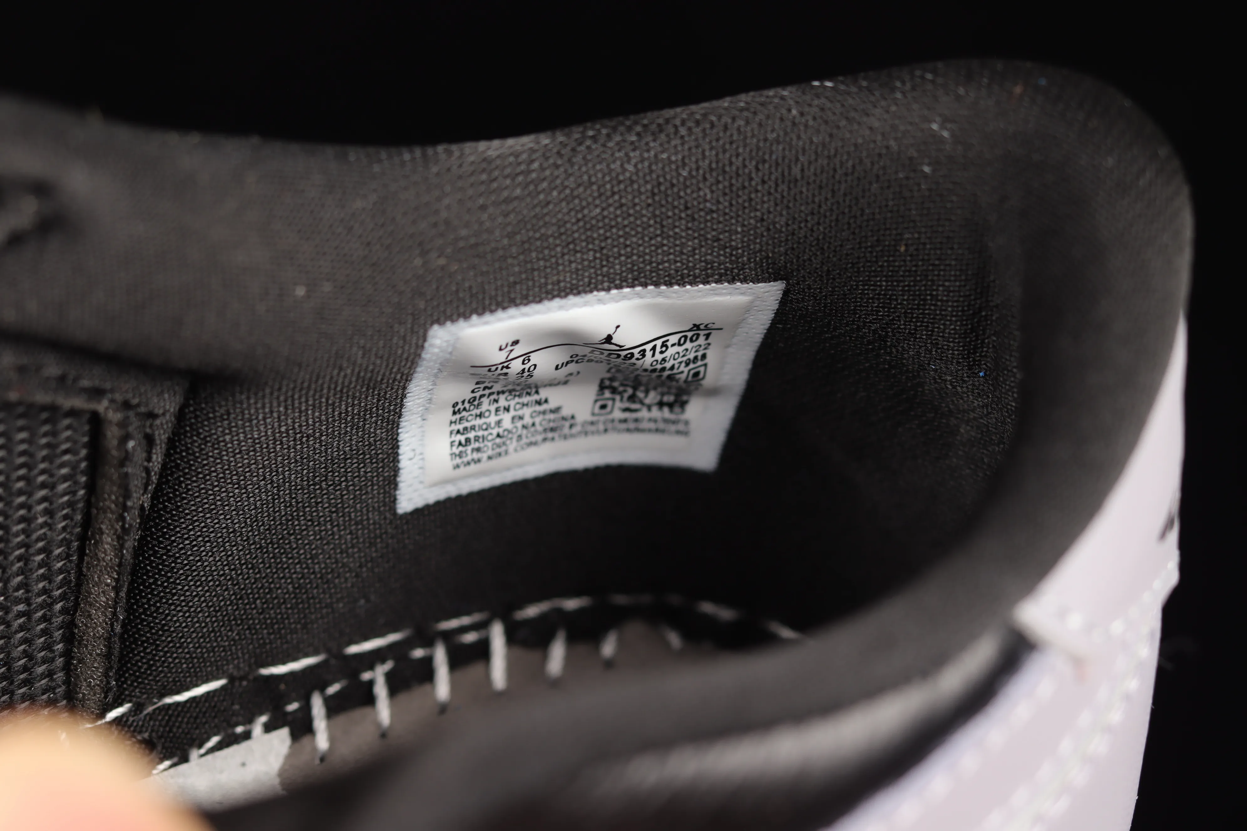 All categories Air Jordan Jordan series basketball shoes Air Jordan 1 Low Z version Air Jordan 1 Low Golf "Shadow" AJ1 Joe 1 new golf version black and gray shadow color DD9315-001
